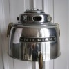 Lampe lavet af Nilfiskstøvsugerdele