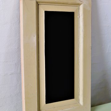 Wooden blackboard