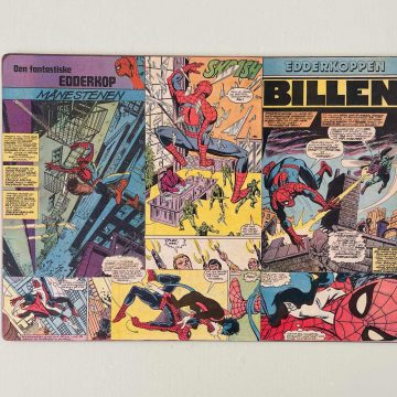 Dækkeserviet med Spiderman