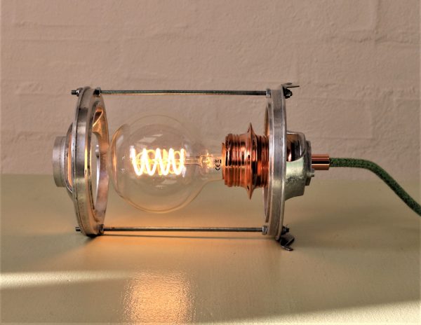 Upcycled lamp