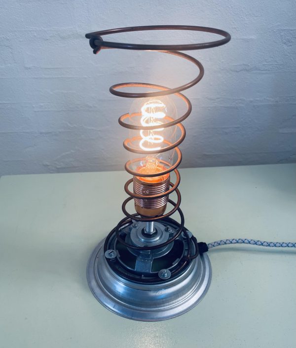 Upcycled lamp