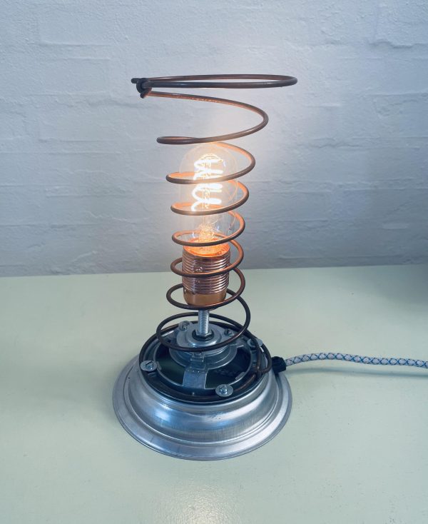 Upcycled lamp